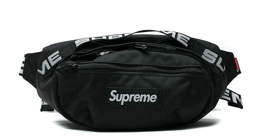 Supreme 18SS Waist Bag Black-